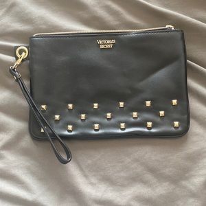Never used Victoria Secret black clutch